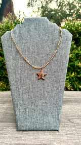 Star ⭐️ barro necklace