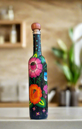 Hand painted bottles (Oaxaca)