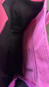 Evil eye painted tote