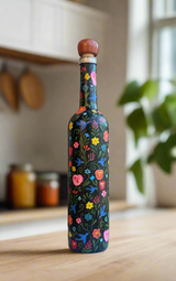 Hand painted bottles (Oaxaca)