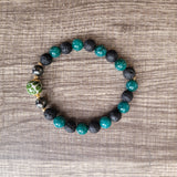 Single talavera ball bracelet