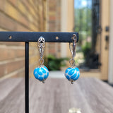 Talavera ball/silver .925 earrings