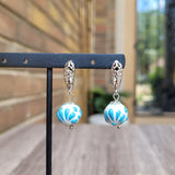 Talavera ball/silver .925 earrings