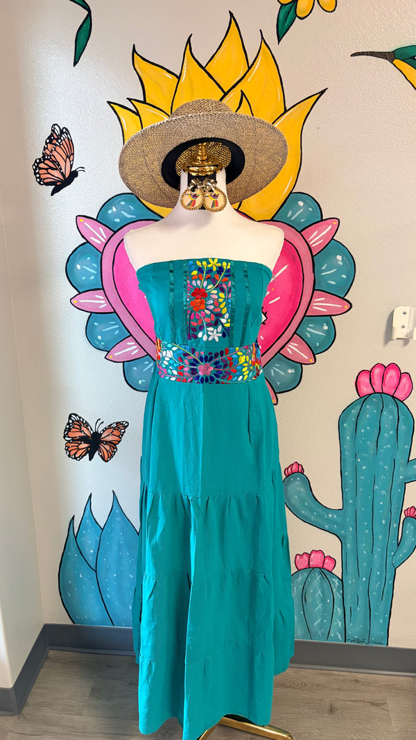sachin and babi light blue dress HELLO YELLOW 70s Mexican Oaxacan Embroidered Dress • Medium – Love Street  Vintage