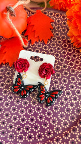Butterfly earrings