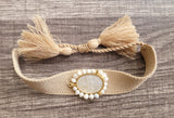 San benito fabric bracelet