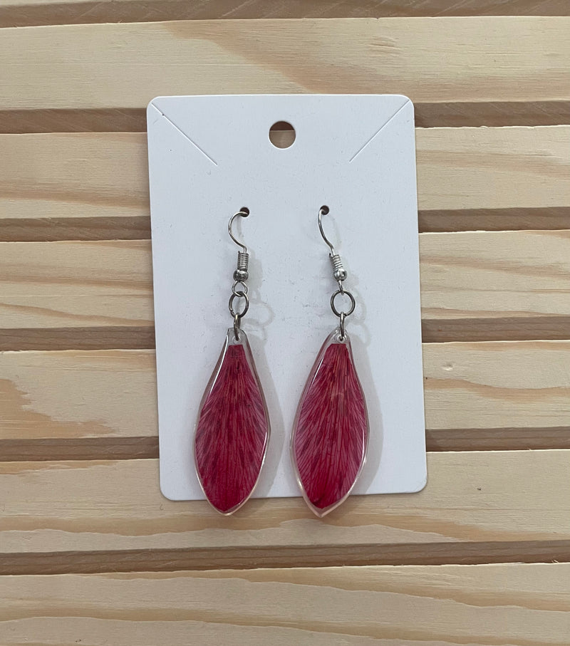 Flower petals earring