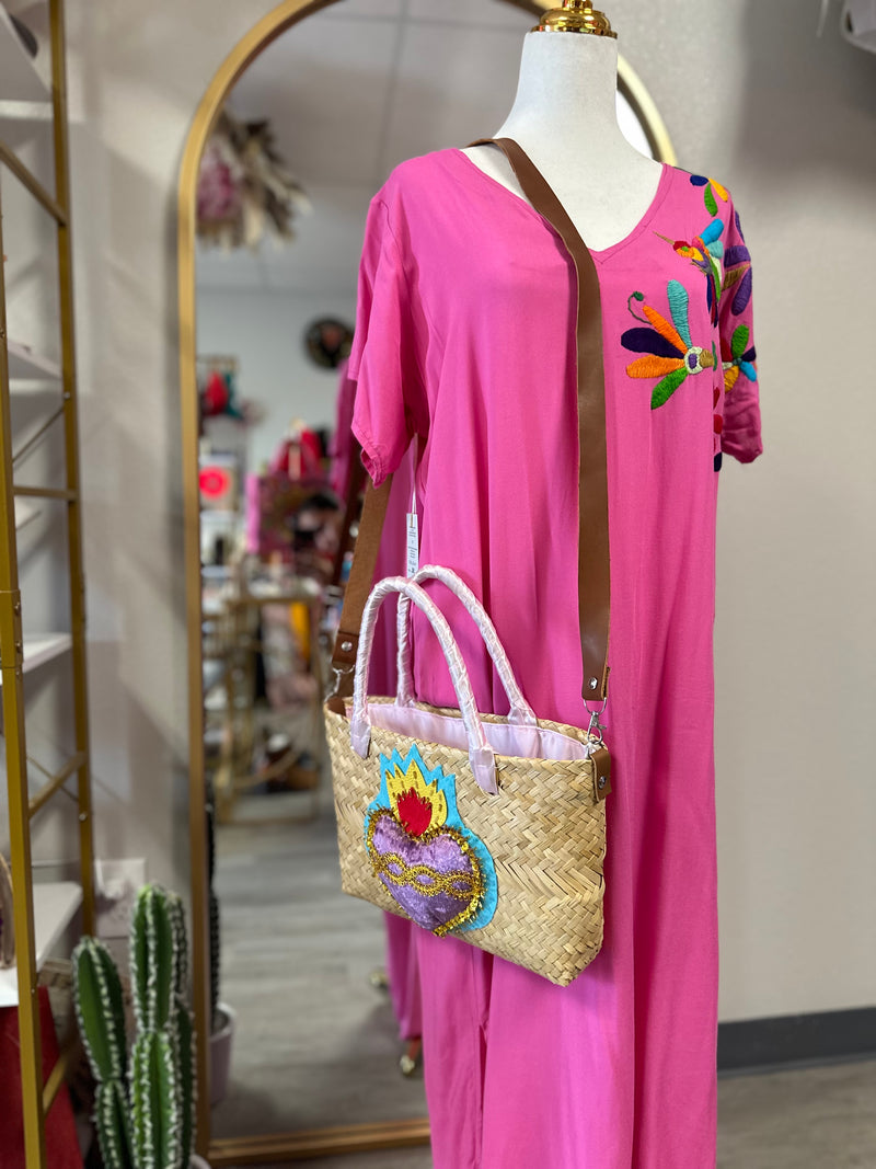 Sacred heart  palm purse