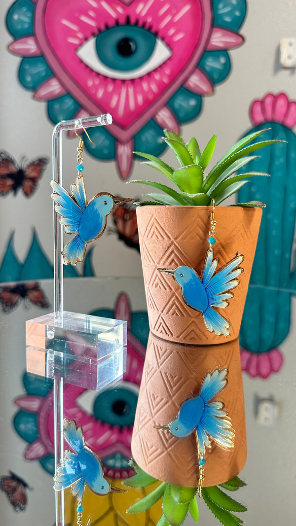 Colibrí earrings