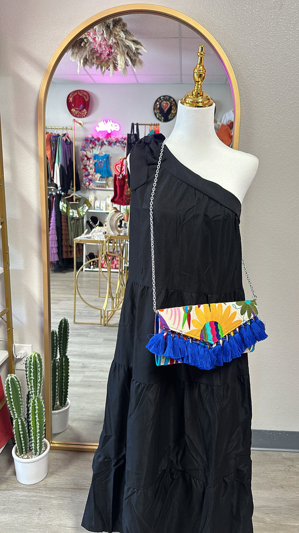 Otomi Tassel purse