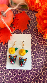 Xoloitzcuintle earrings