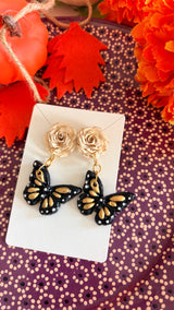 Butterfly earrings