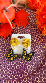 Butterfly earrings