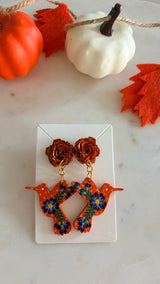 colibrí earrings