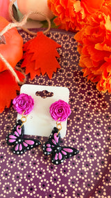 Butterfly earrings