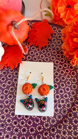Xoloitzcuintle earrings