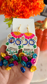 Maxi Calavera earrings