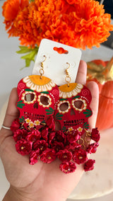 Maxi Calavera earrings