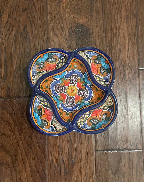 Talavera appetizer tray