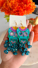 Maxi Calavera earrings