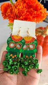 Maxi Calavera earrings