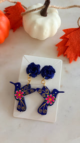 colibrí earrings