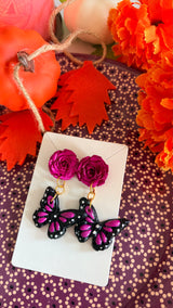 Butterfly earrings
