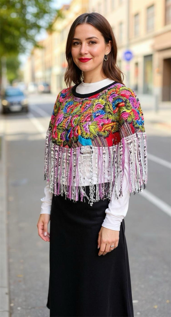 Guatemala neck top
