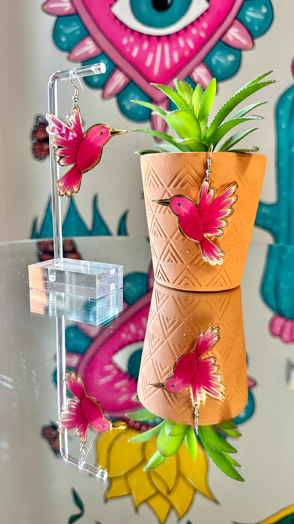 Colibrí earrings