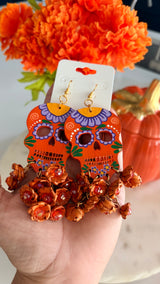 Maxi Calavera earrings