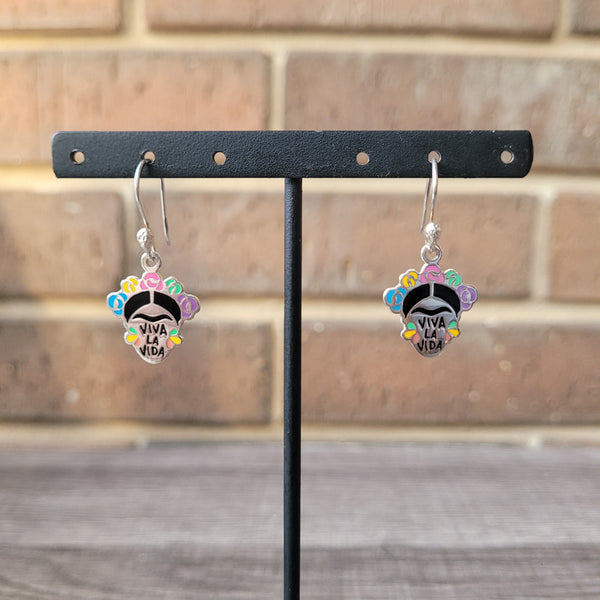 Frida 925 silver earrings