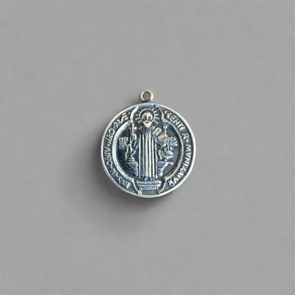 San Benito 925 silver medallion