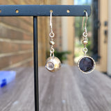 Cup of coffe 925 silver earrings