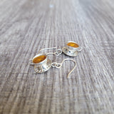 Cup of tea 925 silver earrings